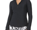 NWT TOMMY BAHAMA BLACK Long Sleeve Mock Golf Tennis Shirt S M L XL - $54.99