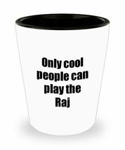 Raj Player Shot Glass Musician Funny Gift Idea For Liquor Lover Alcohol 1.5oz Sh - £10.14 GBP