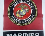 Marine Corps Garden Flag Home Decor Armed Forces Corp USMC Banner Made i... - $12.59