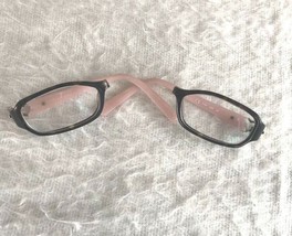 Juicy Couture Eyeglasses Broken Leopard Tortoise Shell Pink Gold JC Eye Glasses - £2.22 GBP