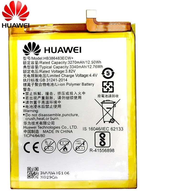 Primary image for Huawei Lithium Polymer Battery HB386483ECW+ Capacity 3340mAh Fits For Huawei