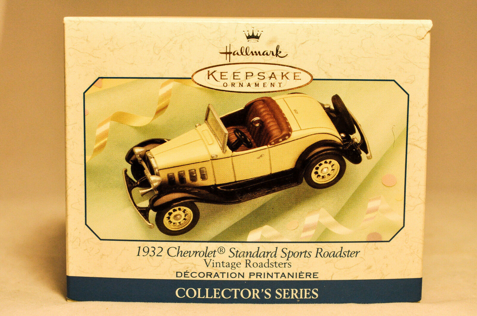 Hallmark - 1932 Chevrolet Standard Sport Vintage Roadster Series Ornament - £13.19 GBP