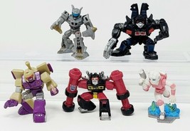 Transformers Robot Heroes Lot (5) Rumble Arcee Jazz Blitzwing Sideways - £20.57 GBP