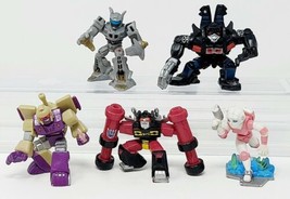 Transformers Robot Heroes Lot (5) Rumble Arcee Jazz Blitzwing Sideways - £19.55 GBP