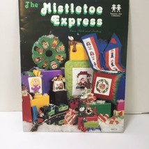 The Mistletoe Express Cross Stitch and Quilting Pattern Book Vanessa-Ann - $9.88