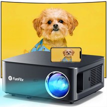 Native 1080P 5G 4K Projector With Wifi And Bluetooth, 20000L High-Bright... - $135.99