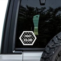 Fight Club Octagon Cage Vinyl Decal Sticker Gym MMA Martial Arts 5X4&quot; - £4.48 GBP