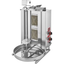  Automatic Doner Shawarma Machine Natural Gas Two 2 Stove Gyro Shawarma Machine - £550.84 GBP