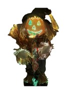 18&quot; Fiber Optic Color Changing Scarecrow Fall Autumn Thanksgiving Light ... - €41,90 EUR