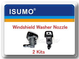 Set 2 Windshield Washer Nozzle Fits:Ford F250 F350 F40 F550 Super Duty 2011-2016 - £8.50 GBP