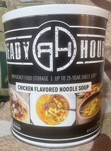 Chicken Flavored Noodle Soup Large #10 Cans Emergency Prep 25 Year Shelf Life - £35.00 GBP