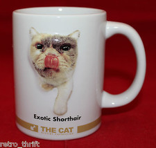 The Cat The Artlist Collection Exotic Shorthair 3D White Mug Cup 11 The ... - $29.46