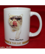 The Cat The Artlist Collection Exotic Shorthair 3D White Mug Cup 11 The ... - £23.17 GBP