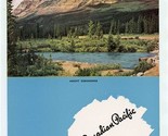 Canadian Pacific Railways Alaska Service Menu Mount Eisenhower 1952 - $17.82