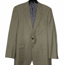 Hickey Freeman Sport Coat Size 42L Houndstooth Blazer Jacket 100% Wool - £31.00 GBP