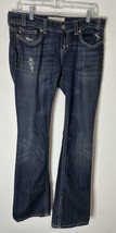 Mek Denim USA Oaxaca Bootcut Distressed Denim Women’s Jeans Size 30 *read - $29.69