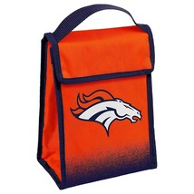 Denver Broncos NFL Insulated  Lunch Bag Cooler - Forever Collectibles (NEW) - $9.89