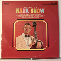 Hank Snow The Best Of Hank Snow (LSP-3478e) Lp - £3.73 GBP