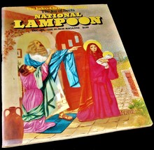 National Lampoon Magazine Dec 1974 JUDEO-CHRISTIAN Tradition Mara Mc Afee Cover - £23.46 GBP