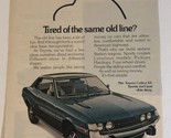 1973 Toyota Celica ST Vintage Print Ad Advertisement pa12 - £6.28 GBP