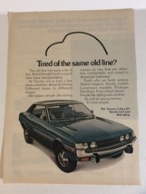 1973 Toyota Celica ST Vintage Print Ad Advertisement pa12 - $7.91