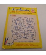 Fine Chinaware Aunt Martha&#39;s #3764 Embroidery Iron-On Reusable Transfers... - $85.03 MXN