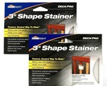 2 Count HomeRight Deck Pro 3 Inch Shape Stainer Fastest Easiest Way To S... - $20.99