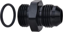 Evil Energy 8An Flare To 8An Orb Male Fuel Rail Adapter Fitting Black 2Pcs - $35.94