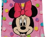  Disney Junior Minnie Mouse Toddler Pullover 2 Pack Cotton Bibs Pink Blu... - $12.86