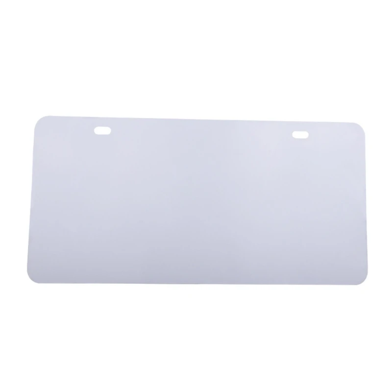 Ense plate white license plate tag blank heat thermal transfer sheet diy plate tag 12x6 thumb200