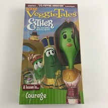 Big Idea Veggie Tales VHS Tape Esther Girl Became Queen Courage New Vintage 2000 - £19.46 GBP