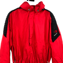 VTG The North Face Gore-Tex Red Yellow Hooded Ski Jacket Size Large GTX ... - £137.75 GBP