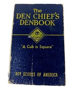 THE DEN CHIEF’S DENBOOK 1937 Boy Scouts of America Cub Scout Collectible... - $12.34