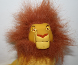 Disney Lion King Simba Adult Mini 7&quot; Plush Vinyl Face Soft Toy Applause 41699 - £16.74 GBP