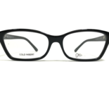 Genesis Brille Rahmen G5030 001 BLACK Poliert Cat Eye Voll Felge 53-15-135 - $55.57