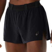 Asics Metarun Split Short Men&#39;s Shorts Sports Training Pant Asia-Fit 2011C752001 - £73.55 GBP