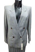 Suit Set Woman Jacket Double Chest Skirt Autumn Winter Classics Hi Q - £102.98 GBP+