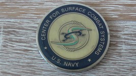 USN Center For Surface Combat Systems Challenge Coin #786Y - $351.22 MXN