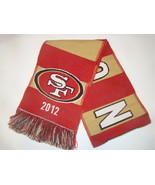 2012 San Francisco 49ers &quot;GO NINERS&quot;  Scarf  - $27.35 CAD