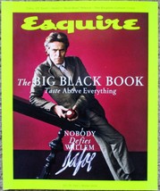 ESQUIRE: THE BIG BLACK BOOK Vol. 23 (Fall - Winter 2018) Willem Dafoe Cover - £14.07 GBP