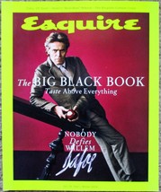 Esquire: The Big Black Book Vol. 23 (Fall - Winter 2018) Willem Dafoe Cover - £14.14 GBP