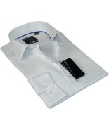 Men's Shirt Christopher Lena PROPER 100% Cotton Wrinkle Free p720ttsr wh... - €51,93 EUR Men's Shirt Christopher Lena PROPER 100% Cotton Wrinkle Free p720ttsr wh... - €51,93 EUR