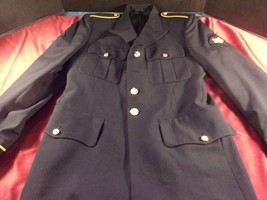 BREMAN-BOWDON Us Army Service Uniform Asu Dress Blue Jacket Formal 39L Si 1254 - £44.32 GBP