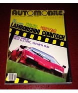 AUTOMOBILE MAGAZINE NOVEMBER 1986 LAMBORGHINI COUNTACH, SAAB 900, THUNDE... - $10.50