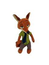 Disney Zootopia NICK WILDE Talking FOX 14" Plush Stuffed Animal by Tomy - £7.55 GBP