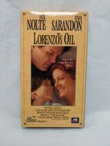 Lorenzos Oil Nick Nolte Susan Sarandon VHS Tape - $6.92