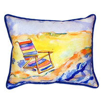 Betsy Drake Betsy&#39;s Beach Chair Extra Large 20 X 24 Indoor Outdoor Pillow - £55.38 GBP