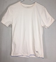 Nautica Men’s Athletic Shirt Sz L Competition Short Sleeve Stretchy Vintage - £12.48 GBP