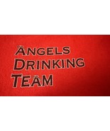Los Angeles Angels Drinking Team Shirt Lrg Red  - $362.74 MXN