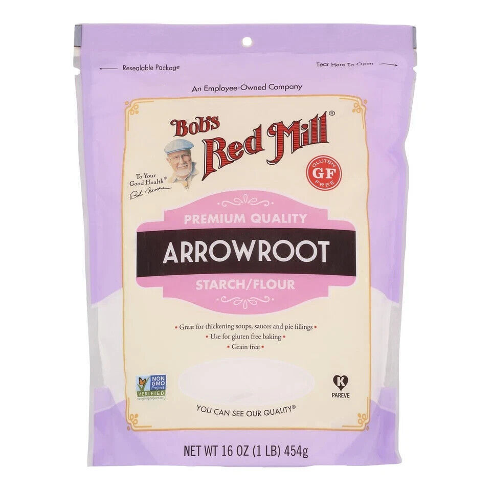 1x Bob&#39;s Red Mill Premium Quality Arrowroot Starch/Flour - $18.14